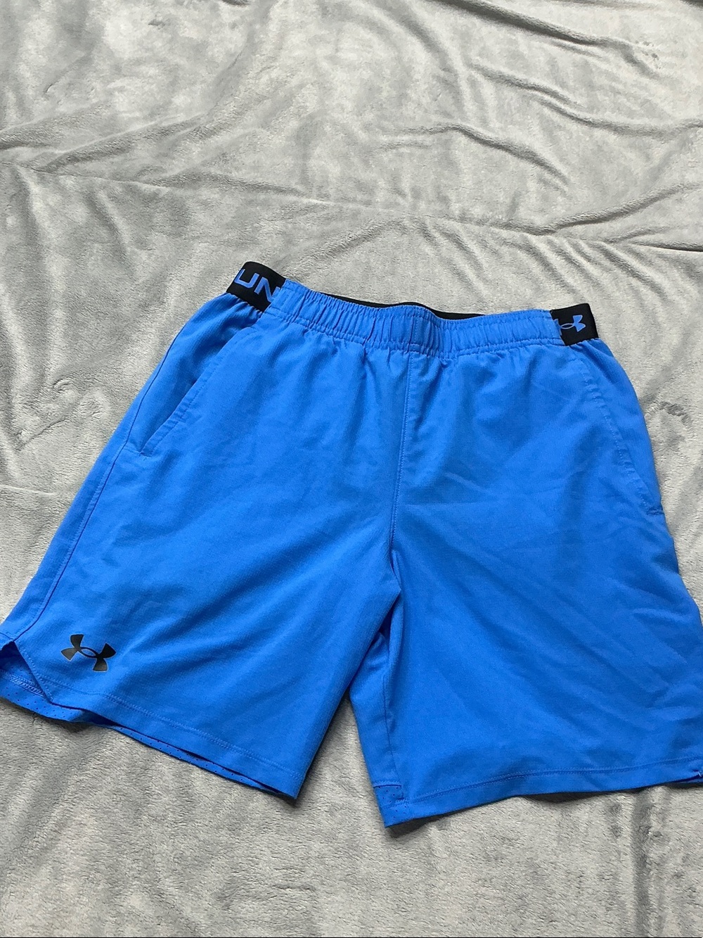 Under Armour Bright Blue Boys Vanish 2 in 1 Shorts